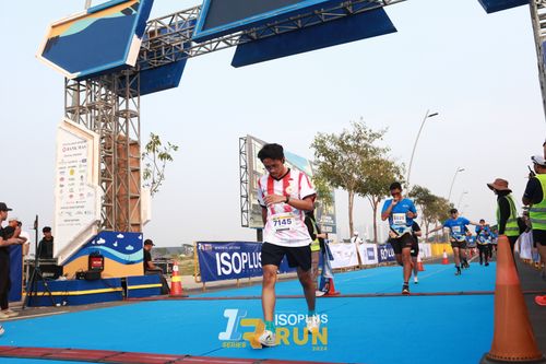 Race photo from ISOPlus Run 2024 Jakarta