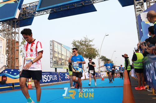 Race photo from ISOPlus Run 2024 Jakarta