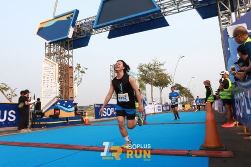 Race photo from ISOPlus Run 2024 Jakarta
