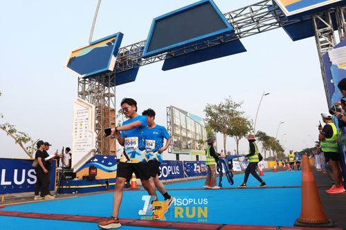 Race photo from ISOPlus Run 2024 Jakarta
