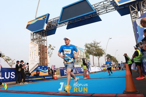 Race photo from ISOPlus Run 2024 Jakarta