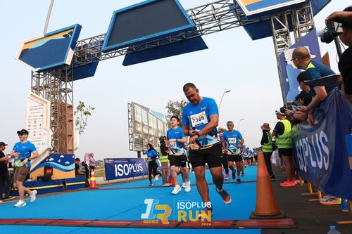 Race photo from ISOPlus Run 2024 Jakarta