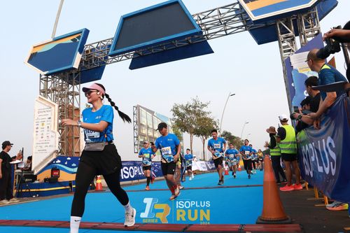 Race photo from ISOPlus Run 2024 Jakarta