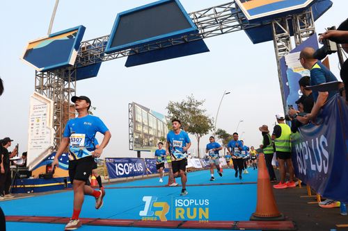 Race photo from ISOPlus Run 2024 Jakarta