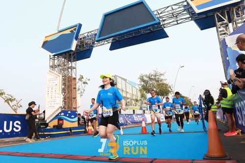 Race photo from ISOPlus Run 2024 Jakarta