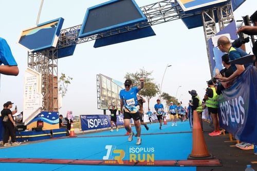 Race photo from ISOPlus Run 2024 Jakarta