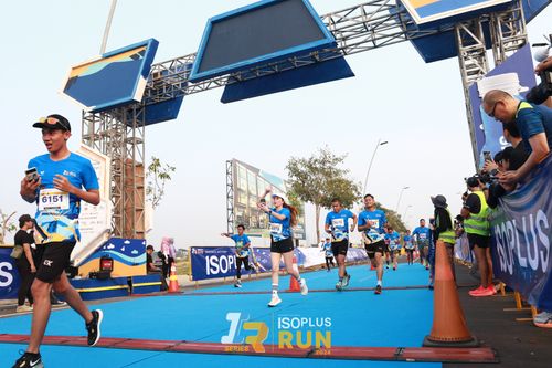 Race photo from ISOPlus Run 2024 Jakarta