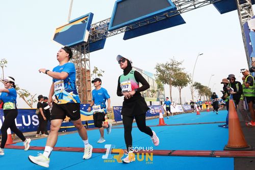Race photo from ISOPlus Run 2024 Jakarta