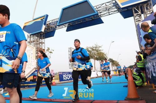 Race photo from ISOPlus Run 2024 Jakarta