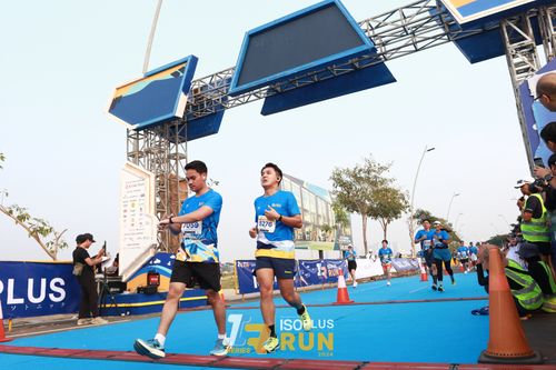Race photo from ISOPlus Run 2024 Jakarta