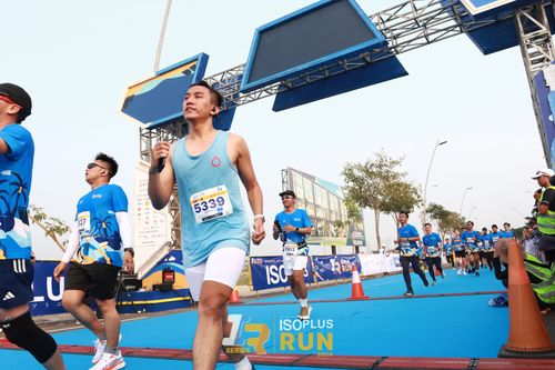 Race photo from ISOPlus Run 2024 Jakarta
