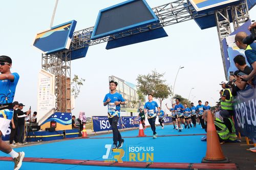 Race photo from ISOPlus Run 2024 Jakarta
