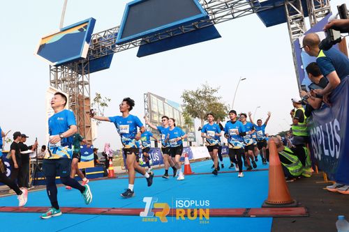 Race photo from ISOPlus Run 2024 Jakarta