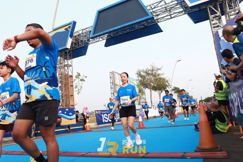 Race photo from ISOPlus Run 2024 Jakarta