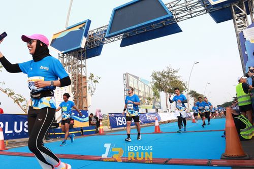 Race photo from ISOPlus Run 2024 Jakarta