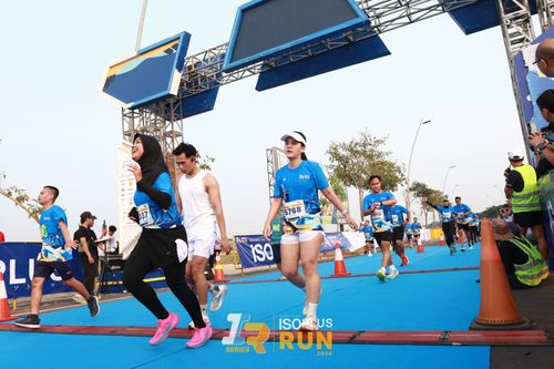 Race photo from ISOPlus Run 2024 Jakarta