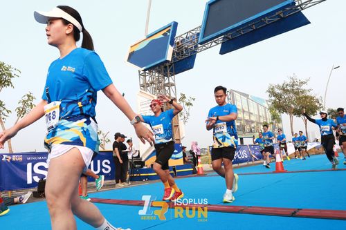 Race photo from ISOPlus Run 2024 Jakarta