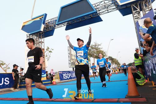 Race photo from ISOPlus Run 2024 Jakarta