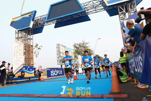 Race photo from ISOPlus Run 2024 Jakarta