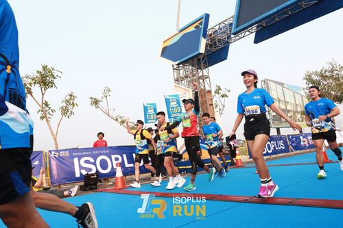 Race photo from ISOPlus Run 2024 Jakarta