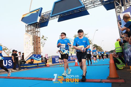 Race photo from ISOPlus Run 2024 Jakarta