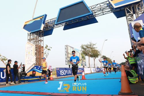 Race photo from ISOPlus Run 2024 Jakarta