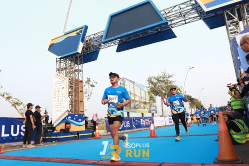 Race photo from ISOPlus Run 2024 Jakarta