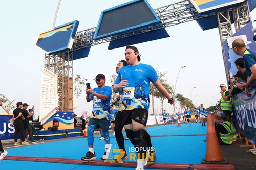 Race photo from ISOPlus Run 2024 Jakarta