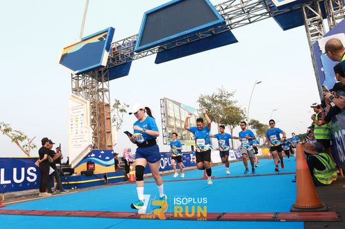 Race photo from ISOPlus Run 2024 Jakarta