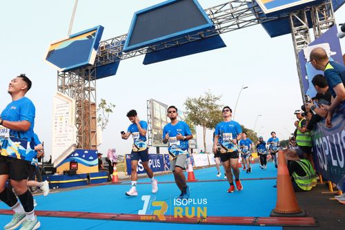 Race photo from ISOPlus Run 2024 Jakarta