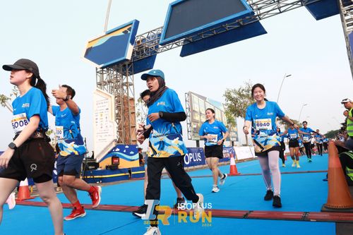 Race photo from ISOPlus Run 2024 Jakarta