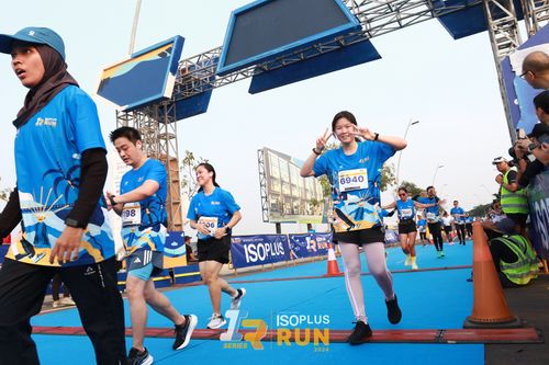 Race photo from ISOPlus Run 2024 Jakarta