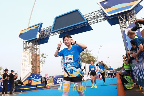 Race photo from ISOPlus Run 2024 Jakarta