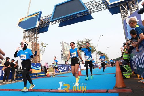 Race photo from ISOPlus Run 2024 Jakarta