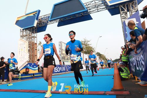 Race photo from ISOPlus Run 2024 Jakarta