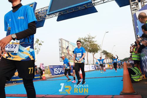 Race photo from ISOPlus Run 2024 Jakarta