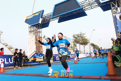 Race photo from ISOPlus Run 2024 Jakarta