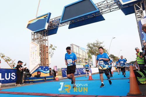 Race photo from ISOPlus Run 2024 Jakarta