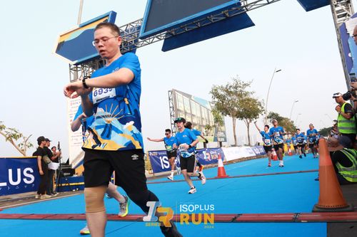 Race photo from ISOPlus Run 2024 Jakarta