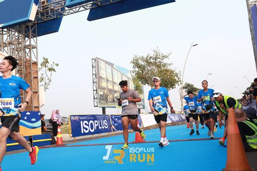 Race photo from ISOPlus Run 2024 Jakarta
