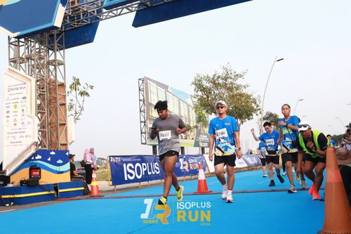 Race photo from ISOPlus Run 2024 Jakarta