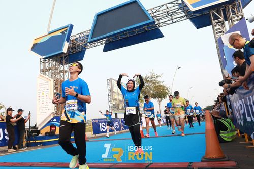 Race photo from ISOPlus Run 2024 Jakarta
