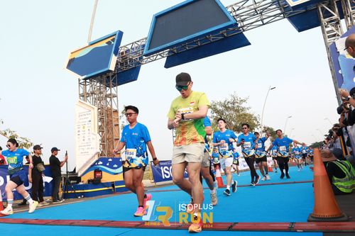 Race photo from ISOPlus Run 2024 Jakarta