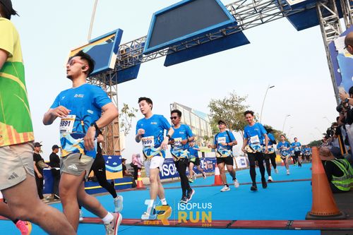 Race photo from ISOPlus Run 2024 Jakarta