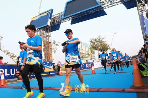 Race photo from ISOPlus Run 2024 Jakarta