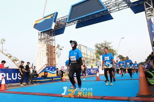 Race photo from ISOPlus Run 2024 Jakarta