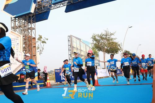 Race photo from ISOPlus Run 2024 Jakarta