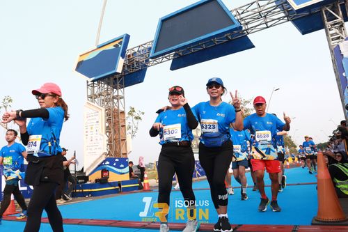 Race photo from ISOPlus Run 2024 Jakarta