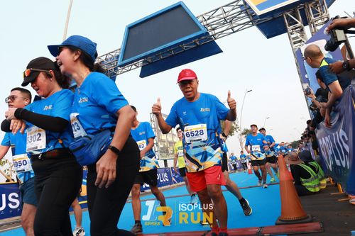 Race photo from ISOPlus Run 2024 Jakarta