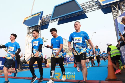 Race photo from ISOPlus Run 2024 Jakarta